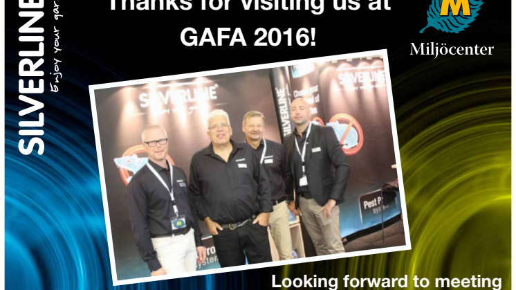 Thanks for visiting us at GAFA 2016!