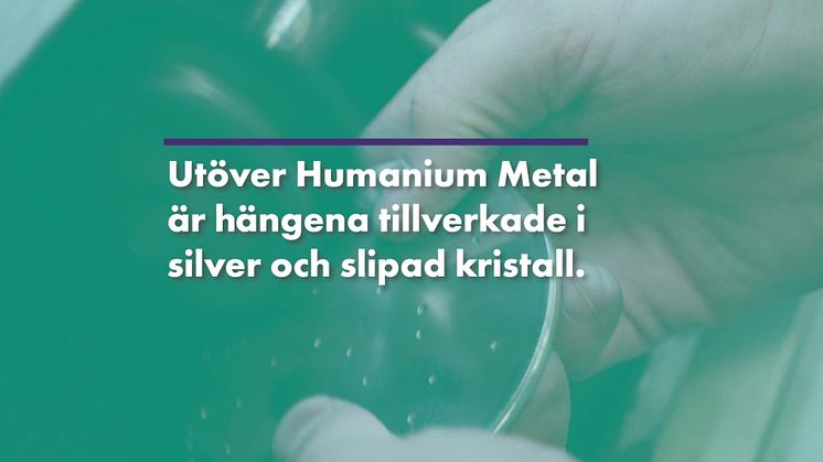 Fredsmetall i doktorsringar och hängen vid Malmö universitet