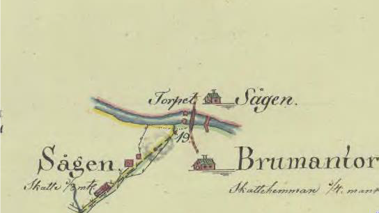 Sågån Lilla Edet 1813