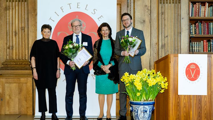 Ingmar Skoog fick ta emot ”Alzheimerfondens stora forskningspris”