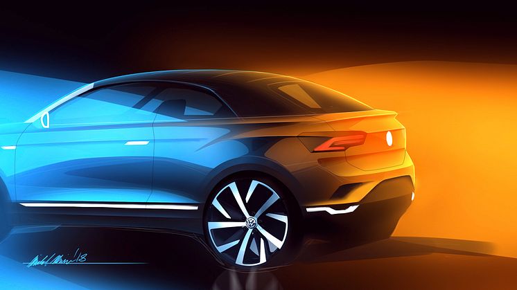 Volkswagen introducere i 2020 en cabriolet baseret på T-Roc