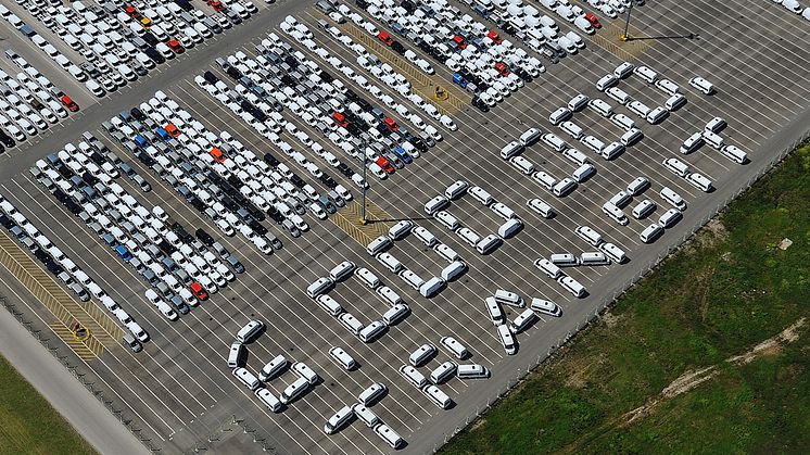 SEX MILJONER FORD TRANSIT TILLVERKADE - Viktig milstolpe för Fords legendariska skåpbil