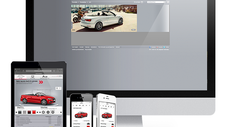 Audi er Danmarks mest digitale bilmærke
