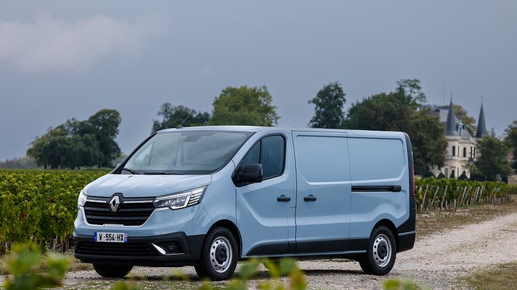 Nya Renault Trafic visas på Nordbygg 2024