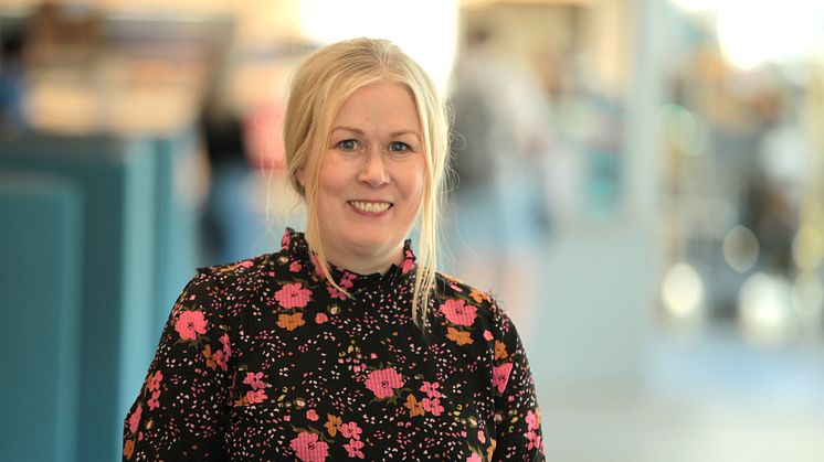   Charlott Wikström, doktorand i historia med utbildningsvetenskaplig inriktning Foto: Per Melander