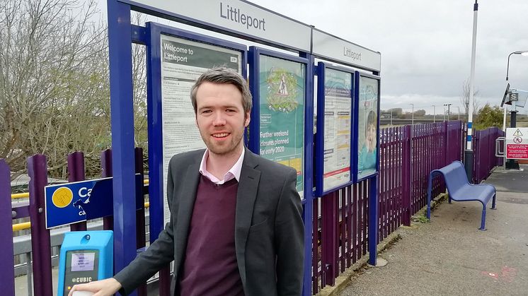 Smart card reader at Littleport