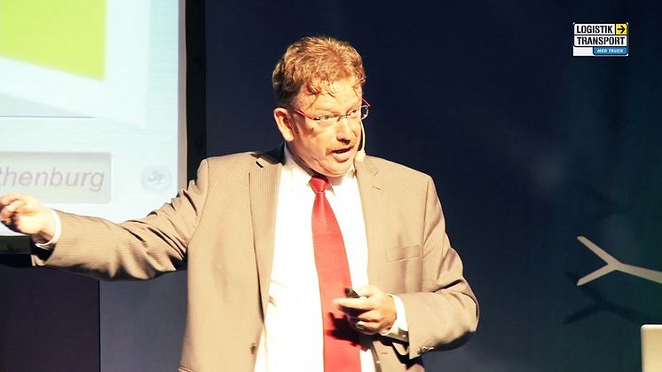 Tisdag 22 maj på Logistik och Transportmässan 2012 - Hans van Grieken