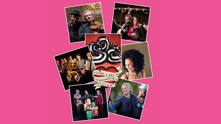 Musik i Syd + Dansstationen = Palladium  20 år tillsammans – En fest för kärleken till musik och dans   14, 17 och 18 februari på Palladium Malmö 