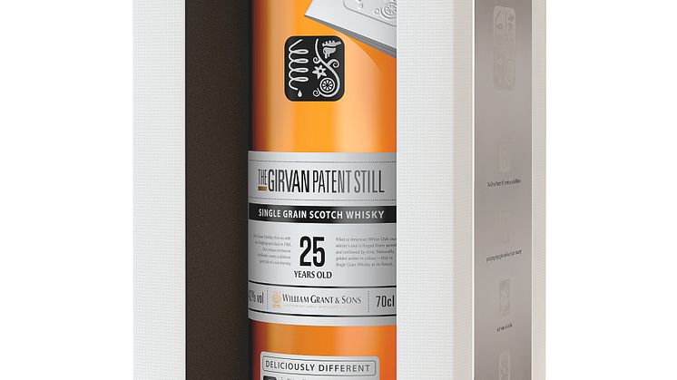 Nu lanseras Girvan Patent Still 25 yo – en unik grainwhisky från ett av världens största destillerier 