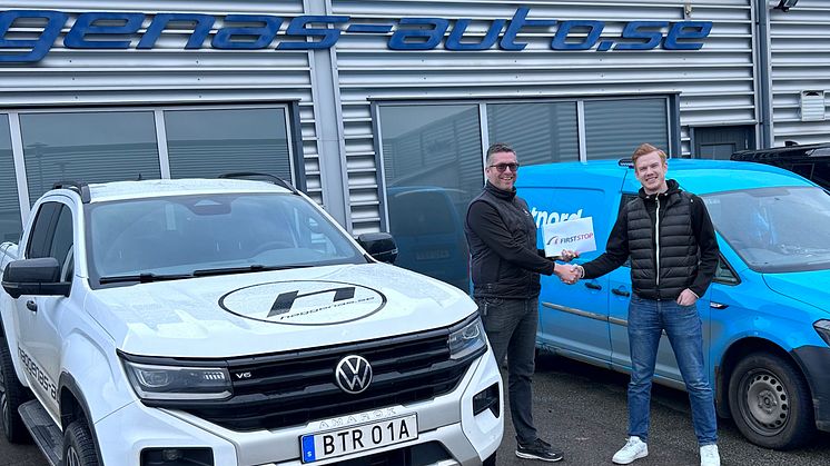Anders Carlsson Häggenäs Automobile och Simon Råstedt First Stop.