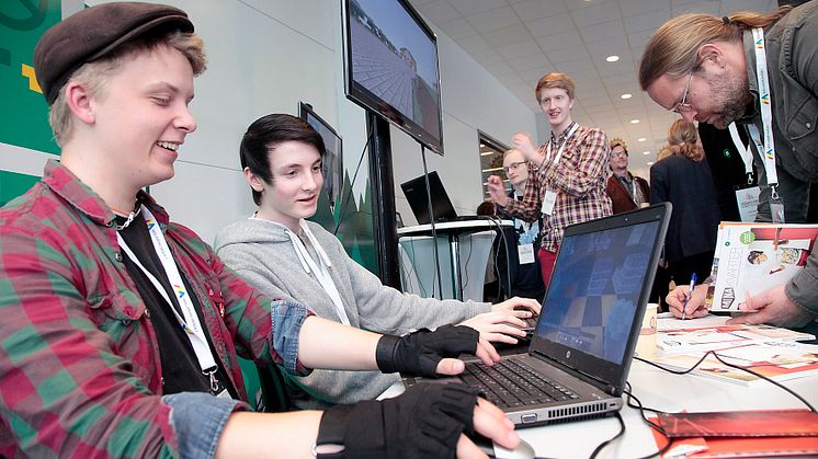 Minecraft-modellering under Mälartinget