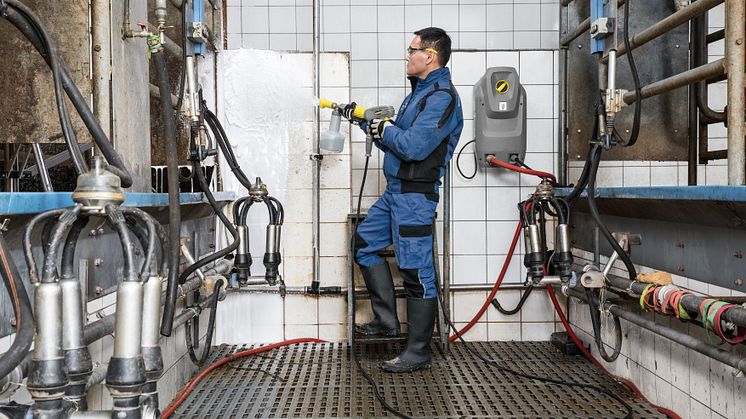 Nya Kärcher mellanklassen i stationärt utförande.