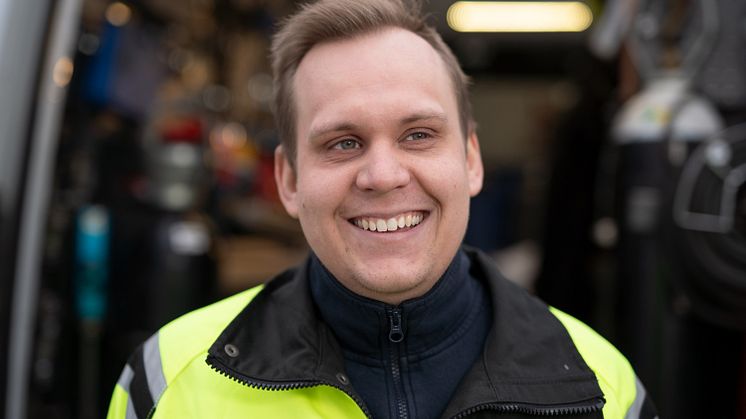 Jonatan Ericsson - servicetekniker Swecon