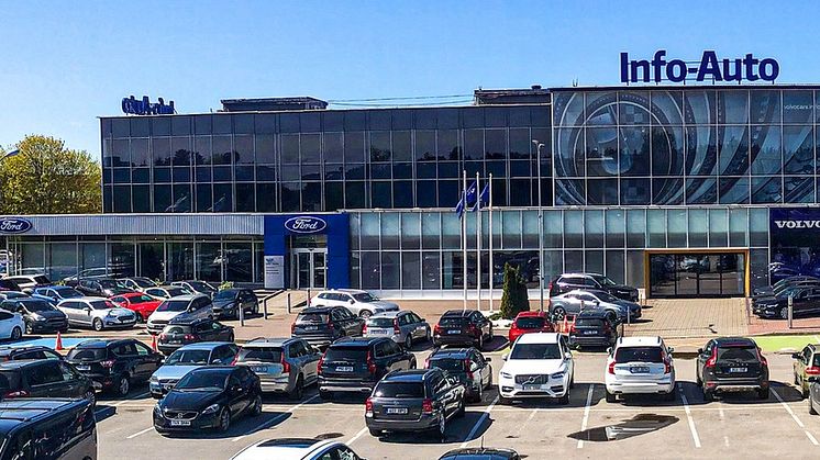 Info-Auto i Tallinn, Pärnu och Tartu blir Hedin US Motors första återförsäljare av Ford F-150 i Estland.