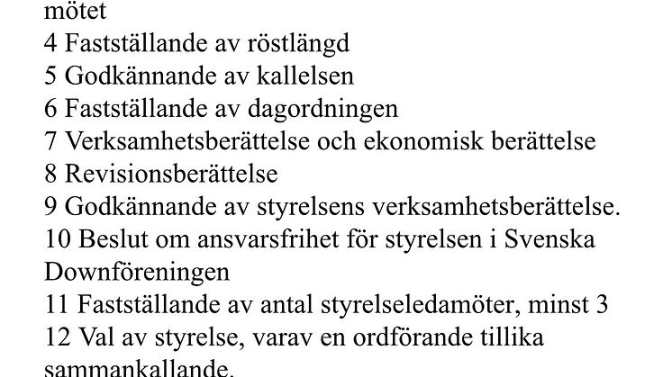 Årsmöte avdelning Gotland 