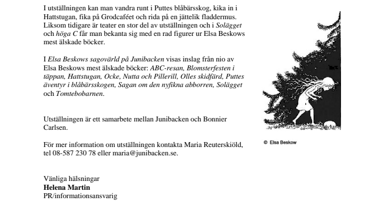 Elsa Beskows sagovärld på Junibacken