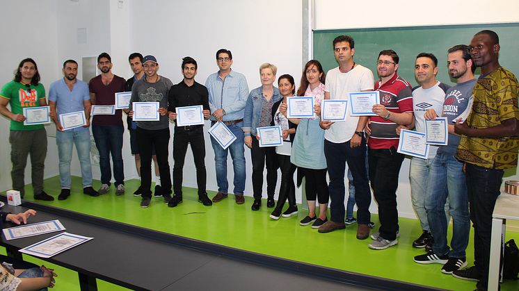 1. Jahreskurs zur Studienvorbereitung und 2. Sommerschule der TH Wildau für Geflüchtete aus Krisengebieten erfolgreich beendet