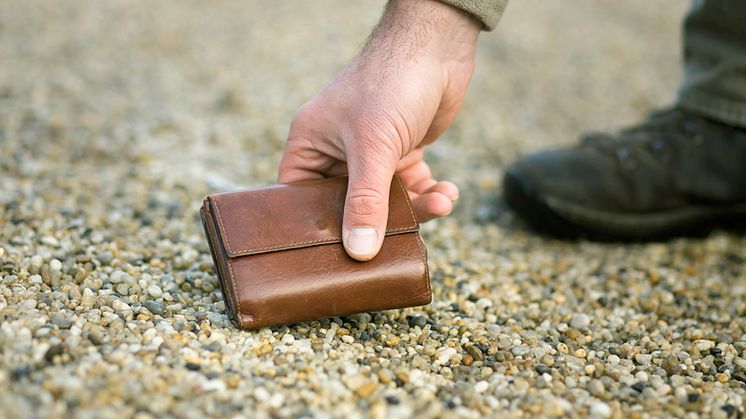 ”Jag har aldrig tappat min plånbok”