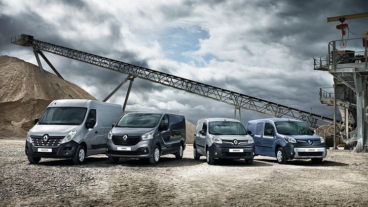 ​Renault i top tre i antal solgte varebiler i Danmark