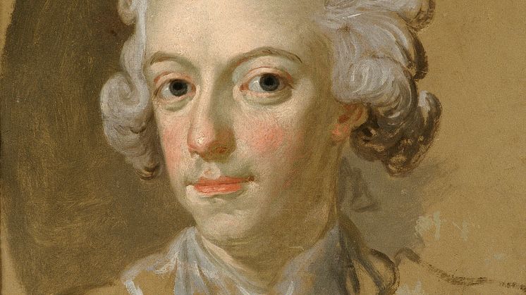 Carl Fredrik von Breda, King Gustav III of Sweden, sketch, 1787. Photo: Nationalmuseum. 