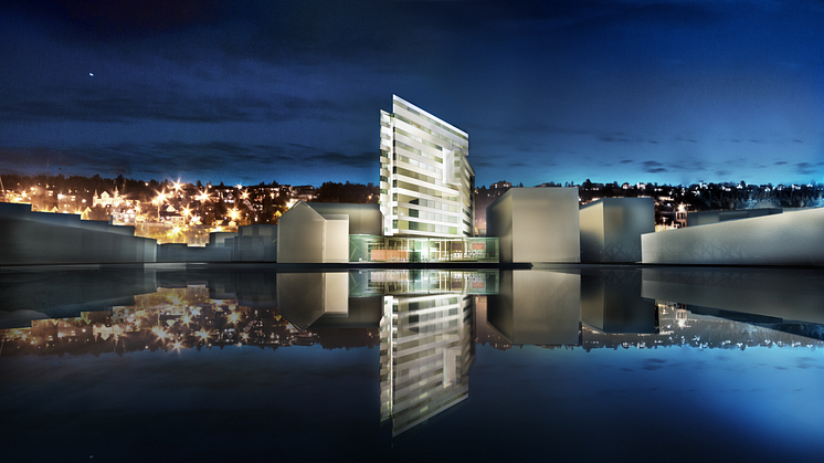 En visjonær første ansatt på byens nye storhotell