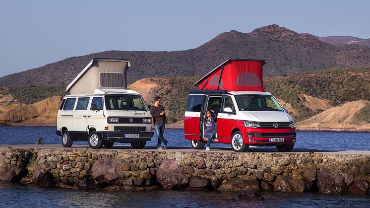 California T3 1988 og California T6 2018