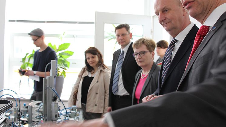 Ministerpräsident Woidke auf "ZukunftsTour Jugend" an der TH Wildau