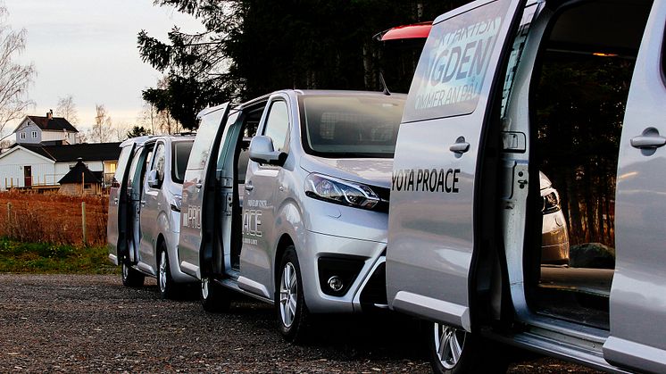 Derfor er Toyota Proace en god arbeidsbil