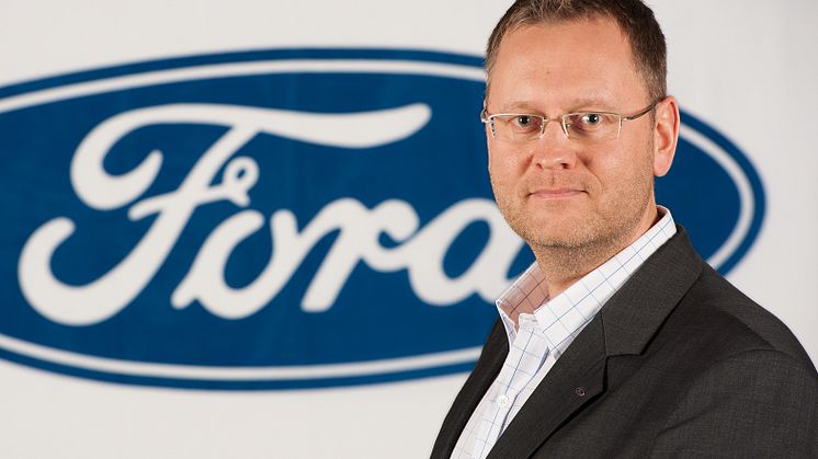 Per Gunnar Berg, ny adm. dir i Ford Motor Norge, overtar ansvaret for et bilmerke i medvind