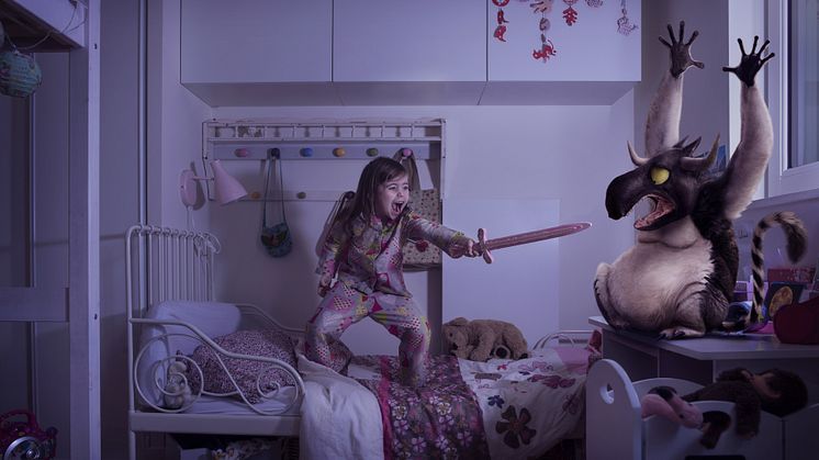 About half of all children aged 4-8 years have nightmares that affect their will and ability to sleep. To solve the problem Martina Eriksson developed Dream Play, a monster trap consisting of a digital and physical product.