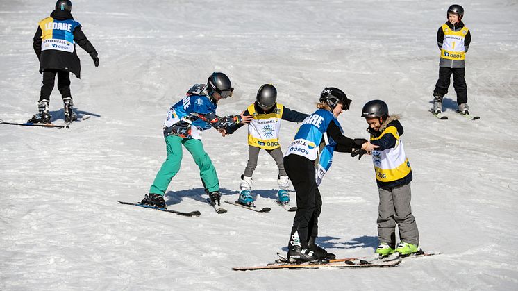 Alla på snö, Kungsberget