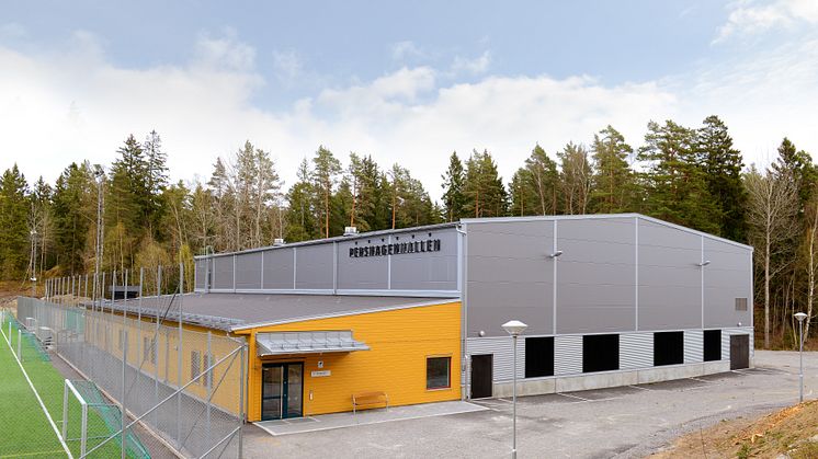 Nominerad till Årets byggnad 2014: Pershagenhallen