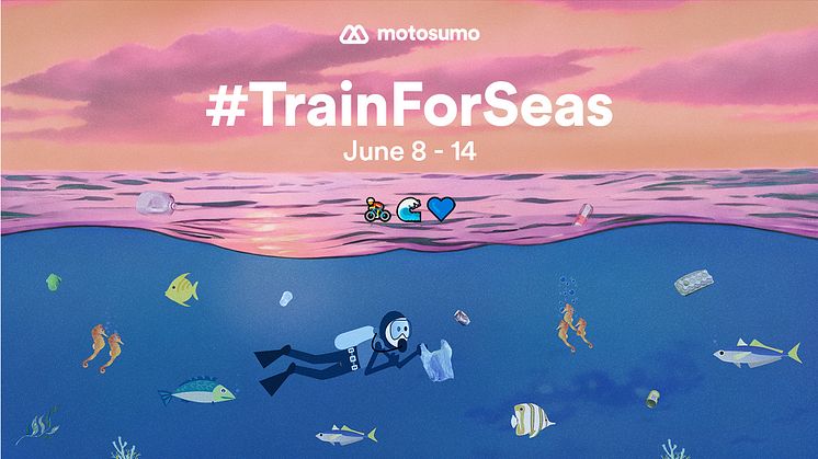 Indoor cycling platform Motosumo invites its users to help our oceans with its #TrainForSeas campaign.