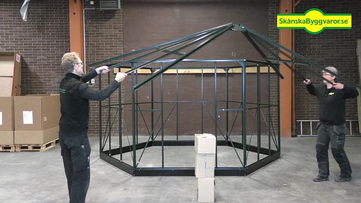 Video Bruka Atrium växthus. 1 minut.