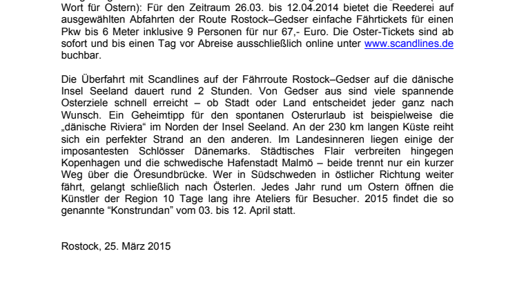 Dieses Jahr wird Ostern zu „Påske“!