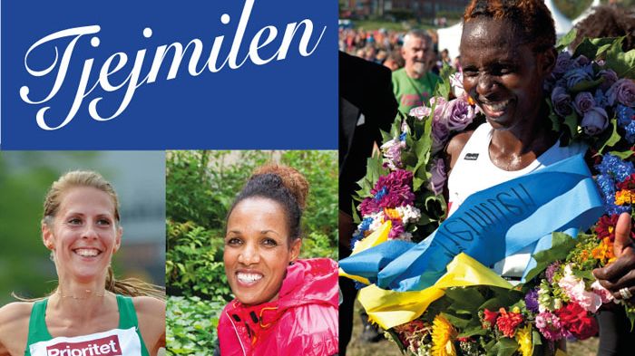 Tre EM-medaljörer springer Tjejmilen den 6 september