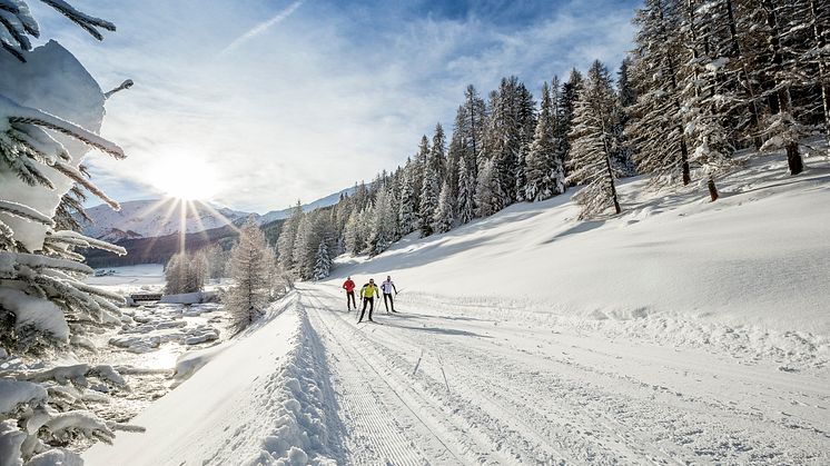 Langlauf im Val Müstair  © Graubünden Ferien, Andrea Badrutt