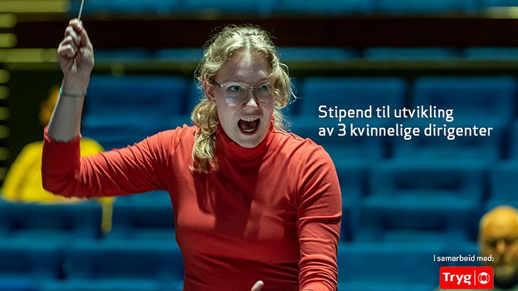 Stipendene skal bidra til videreutvikling av karrierene til kvinnelige dirigenter med fremtidsplaner. 