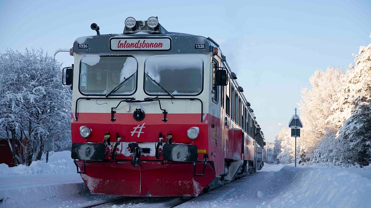 Motorvagn vinter