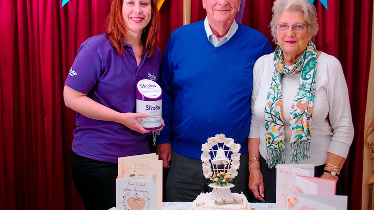 ​Spalding couple celebrate 50 years of marriage by raising funds for the Stroke Association