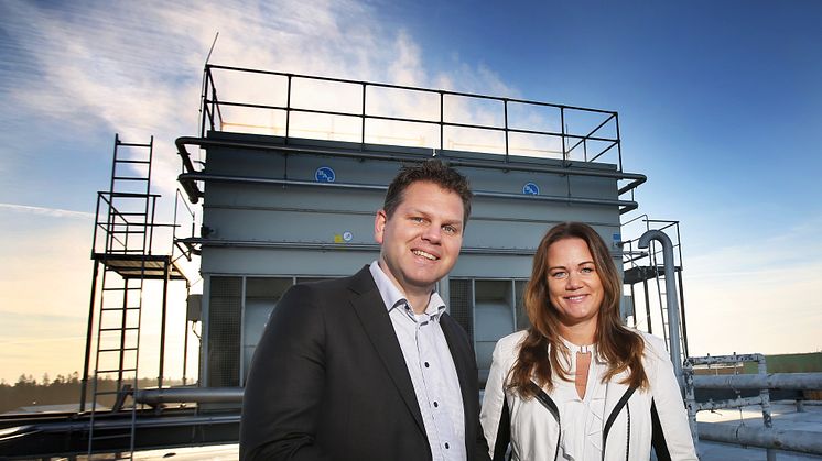 Nicholas Pettersson, Dagab, och Jenny Larsson, Vattenfall 