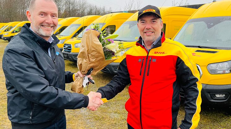 Niels Holst, Ford og Morten Foght Nielsen, Service Partner Soecialist, DHL