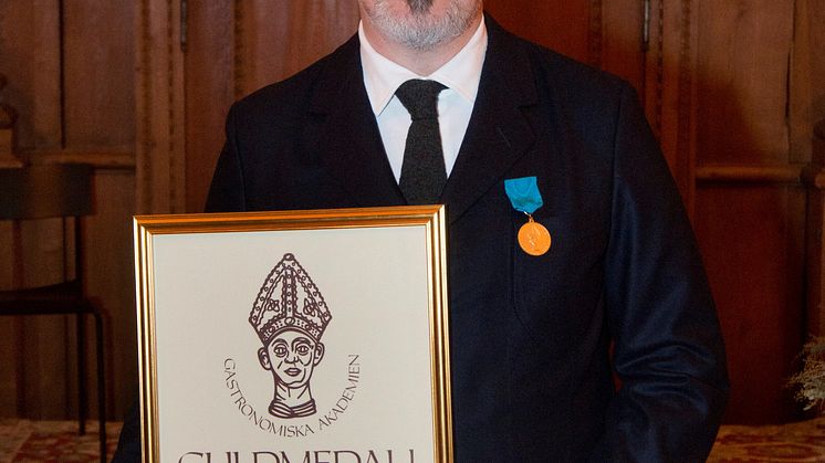 Stefan Ekengren får guldmedalj