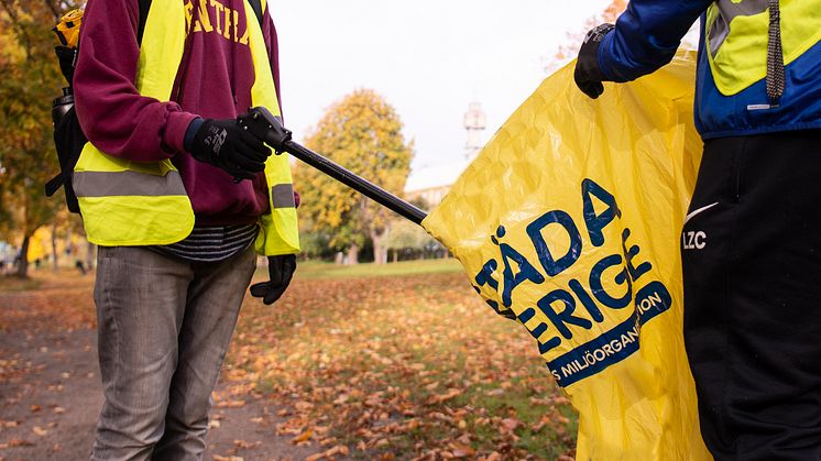 Under Fimpkampen kommer ungdomsidrotten att göra en insats för ett renare Göteborg. Foto: Städa Sverige