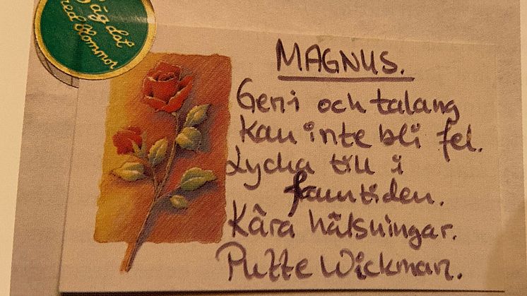 Putte Wickman lapp