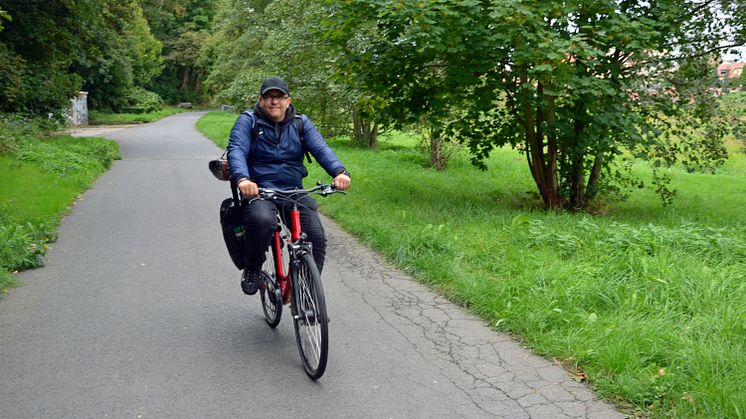 Fahrradtour entlang des Mulderadwegs