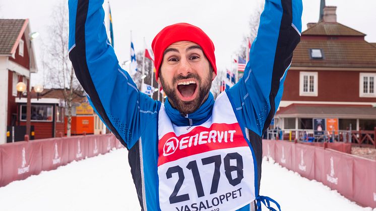 Stephan Wilson Foto Thérèse Korning - Vasaloppsmålet 2