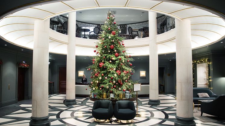 HOTEL KÄMP – Christmas, Lobby 1. Photo Credits: Hotel Kämp