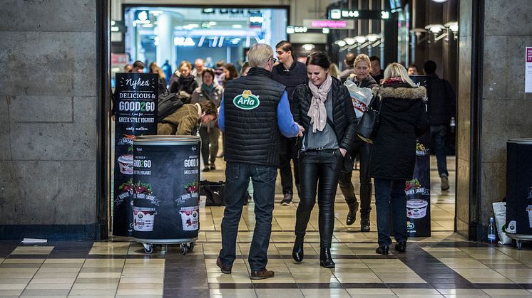 Arla lancerer nye yoghurter til måltidet på farten
