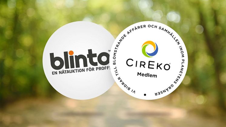 Blinto blir en del av CirEko för att driva på den cirkulära omställningen